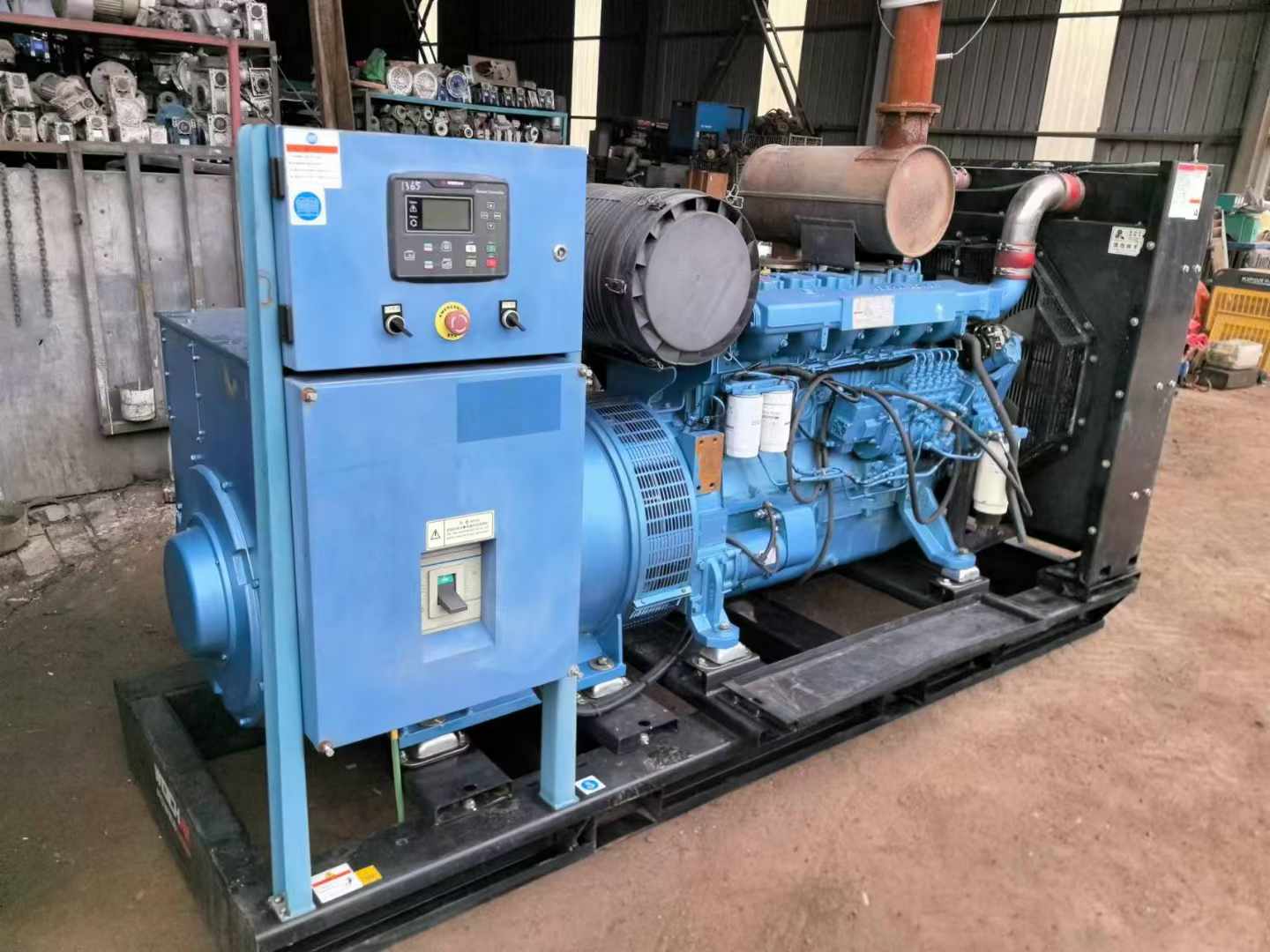 金安500kW 柴油发电机组可带动设备功率的计算公式是什么？